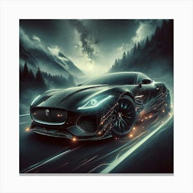 Jaguar F-Type 5 Canvas Print