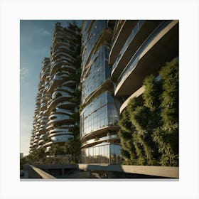 Sydney Skyscraper 1 Canvas Print