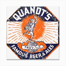 Quandt S Famous Beer & Ales Canvas Print