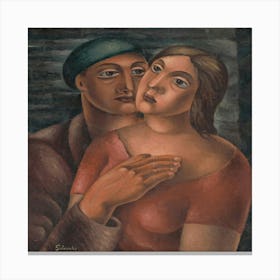 'The Lovers' 1 Canvas Print