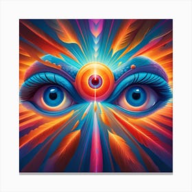 Eye Of The Beholder Pop Art Canvas Print