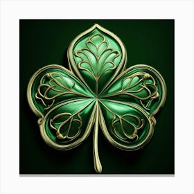 Four Leaf Clover Canvas Print