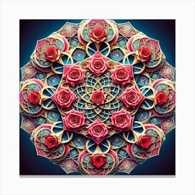 Mandala 117 Canvas Print