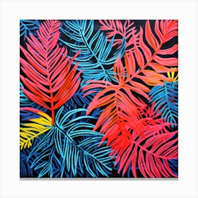 Tropical Leaves 5 Canvas Print