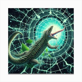 Lizard Canvas Print