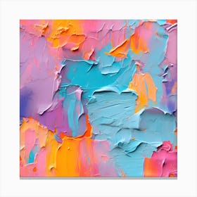 Colorful Chaos Canvas Print