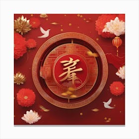 CHINA NEW YEAR Canvas Print