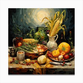 Feast For The Eyes Canvas Print