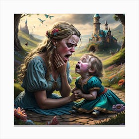 Cinderella Canvas Print