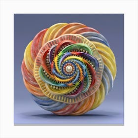 Spiral Ring Canvas Print