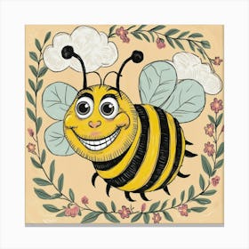 Beeeee 1 Canvas Print