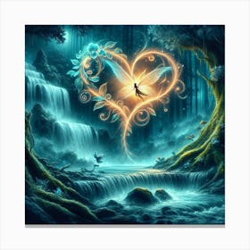 Fairy Heart Canvas Print