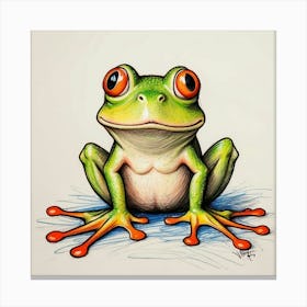 Frog! 21 Canvas Print