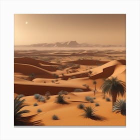 Sahara Desert 99 Canvas Print