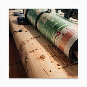 Roll Of Paper 2 Canvas Print