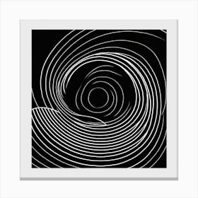 Abstract Spiral Canvas Print