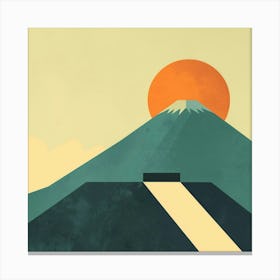 Mountain Road Canvas Print