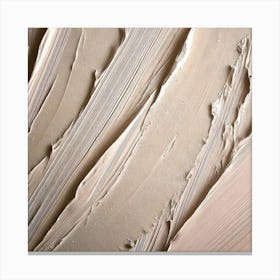 Texture Of Beige Paint Canvas Print