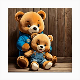 Teddy Bears Canvas Print