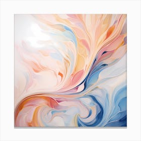 AI Pristine Purity Canvas Print