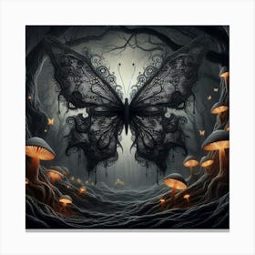 Dark Forest 10 Canvas Print