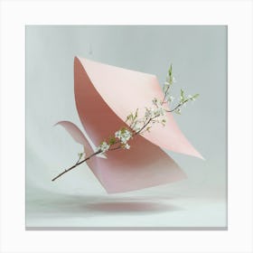Paper Flower Canvas Print