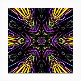 Abstract Psychedelic Art 11 Leinwandbild