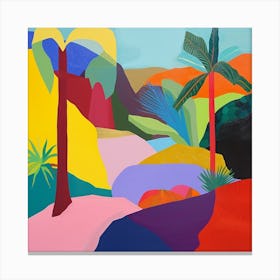 Abstract Travel Collection Samoa 2 Canvas Print