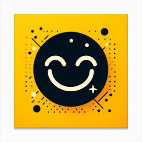 Smiley Face 24 Canvas Print