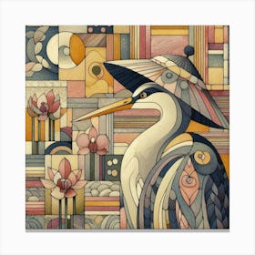 Heron 1 Canvas Print