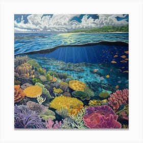 Coral Reef 4 Canvas Print