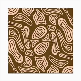 Abstract Tribal Pattern Canvas Print