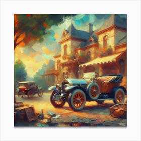 Antique Car Canvas Print