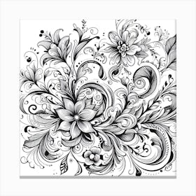 Floral (51) Canvas Print