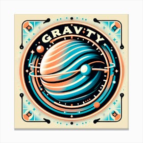 Gravity 10 Canvas Print