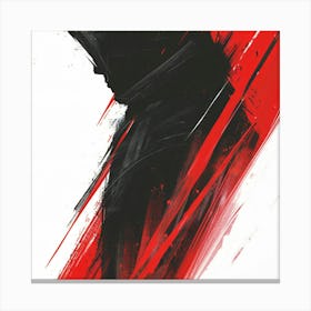 Assassin Print Canvas Print