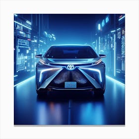 Futuristic Car 2 Canvas Print