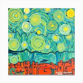 Starry Night 22 Canvas Print