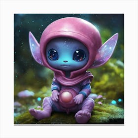 Cute Elf Canvas Print