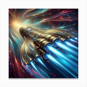 Spaceship 26 Canvas Print