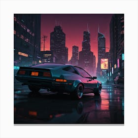 Back To The Future 6 Canvas Print