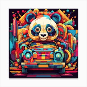 Panda Bear 9 Canvas Print