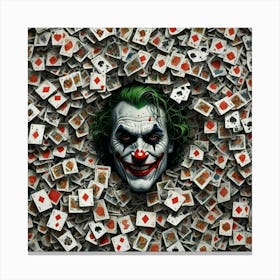 Joker 619 Canvas Print