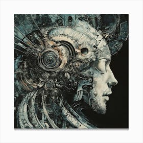 'Darkness' 8 Canvas Print