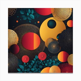 Abstract Background Canvas Print