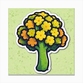 Broccoli Tree Canvas Print