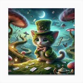 Alice In Wonderland Canvas Print