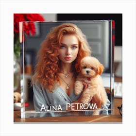 Acrylic Photo Frame Canvas Print