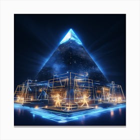 Pyramid Of Giza 3 Canvas Print