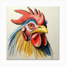 Rooster 24 Canvas Print